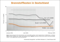 Brennstoffkosten in Deutschland. Bild: DEPV