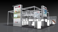 In Halle B 6, Stand B6.130 finden Messebesucher neue Entwicklungen rund um die Öl- und Gas-Brennwerttechnik sowie Innovationen aus der regenerativen Wärmeerzeugung von Brötje. Grafik: Brötje