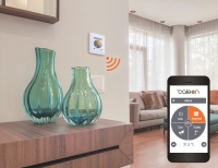 CALEON Smart Thermostat mit Smartphone-App<br />Bild: SOREL