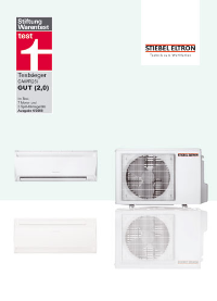 Mit einer Gesamtnote von 2,0 hat das Inverter-Gerät von STIEBEL ELTRON mit der besten Bewertung den ersten Platz aller getesteten Produkte erreicht.