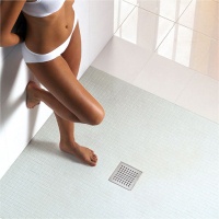 <b>Vielfacher Wunsch - einfacher als gedacht:</b> Eine bodengleiche Dusche ist mit extraflachen Ablaufsystemen von Dallmer auch im Altbau realisierbar.
