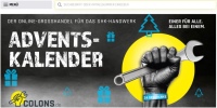 Ab dem 1. Dezember verlost COLONS.de 24 Tage lang hochwertige Gewinne unter den täglichen Bestellungen.<br />Bild: colons.de
