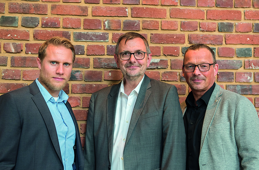 von links nach rechts: Bernhard Skof, Bernd Heisig,...