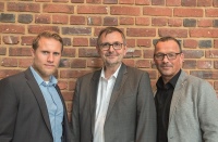 von links nach rechts: Bernhard Skof, Bernd Heisig, Klaus Hofstetter.<br />Bild: DELABIE