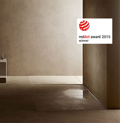 <b>Dezent versteckt:</b> CeraWall P mit Ablaufprofil...