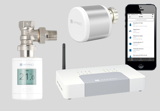 Kombiniert man Vario-DP mit dem AFRISO Smart Home System...