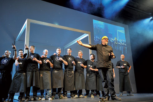 Stefan Marquard und seine Cooking Gang zauberten ein...