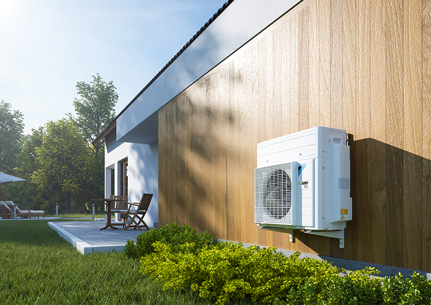 Die Hybrid-Wärmepumpe DAIKIN Altherma H Hybrid kann...
