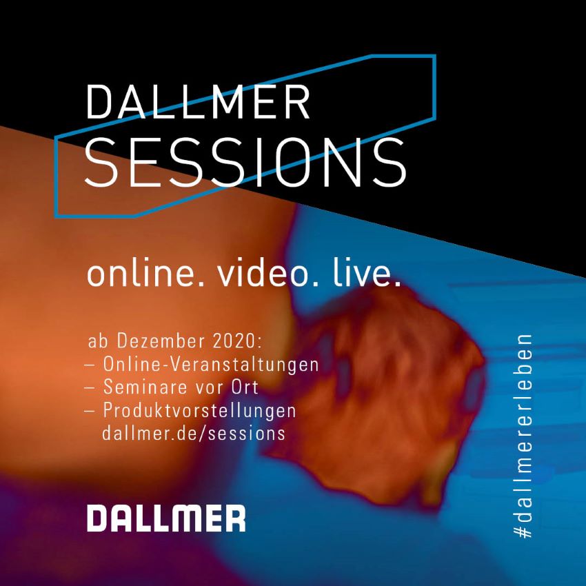 Ab Dezember 2020 startet Dallmer mit digitalen Sessions...