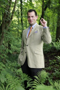 Philipp Freiherr von und zu Guttenberg, Präsident der Arbeitsgemeinschaft Deutscher<br />Waldbesitzerverbände, ist neuer Botschafter des Deutschen Pelletinstituts. Foto: DEPI