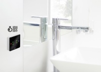 Der Hygiene-Assistent von Viega wurde als intuitiv zu verstehende und hochwertig gestaltete Innovation mit dem Label „German Design Award 2017 Special Mention“ ausgezeichnet.<br /><br />Bild: Viega
