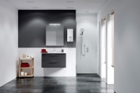 Der bewährte STIEBEL ELTRON-Durchlauferhitzer DHE. 
