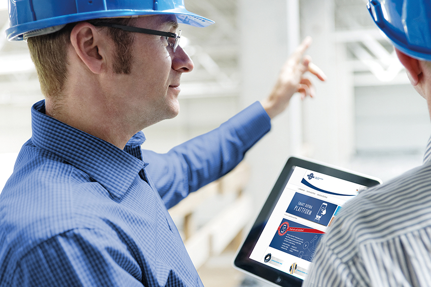 Die Smart DOYMA Plattform sorgt auf der Baustelle für...