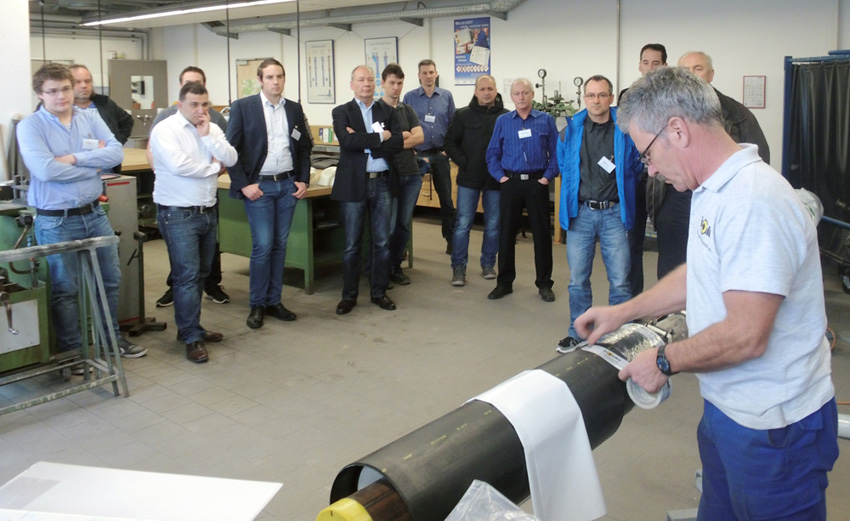 Moderierte und fachgerechte Muffenmontage nach FW 603...
