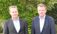 Laden am 29. und 30. November zum BVF Symposium 2017 nach Köln ein: Geschäftsführer Axel Grimm (li.) und der BVF-Vorstandsvorsitzende Ulrich Stahl.<br />Bild: BVF<br />