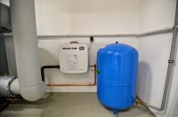 Das AguaClean-Modul reinigt das Heizungswasser und filtert beispielsweise auch kleinste Magnetitpartikel heraus, die Leitungen und Pumpen schädigen könnten.