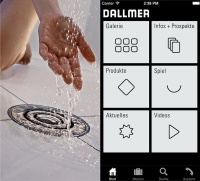 Die Dallmer App bietet viele praktische Informationen und bei Bedarf auch direkten Kontakt und schnelle Beratung.