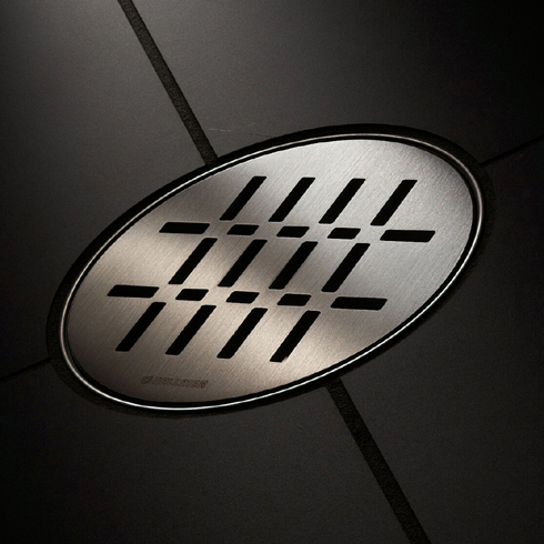 Prämierte Design-Abdeckung 'Puls' von Dallmer. Bilder:...