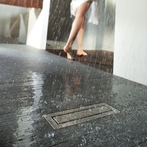 Innovatives Design: Ablaufsystem CeraNiveau im Rechteckforma...