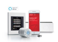 Das intelligente Heizungssystem Danfoss Link ist inzwischen mit Amazons „Alexa“ kompatibel. Über alle Echo-Lautsprecher von Amazon können Link-Besitzer per Sprachbefehl ihre Heizung individuell auf Wunschtemperatur regeln.<br />Bild: Danfoss