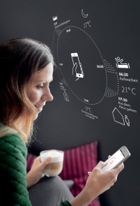 Spontan zuhause die Temperatur via Smartphone-App anpassen.......