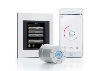 Die programmierbaren Thermostate Living Connect und der Zentralregler Link von Danfoss haben die Temperatur daheim immer im Griff.<br />BIld: Danfoss
