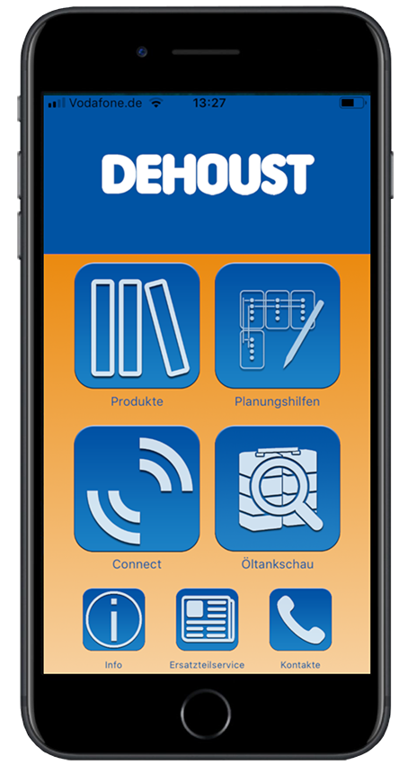 Mit der App des Herstellers sind auf dem Tablet oder...