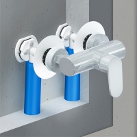 Immer dabei: Für alltägliche Wandeinbau-Anschlüsse gehört die Dallmer Dichtmanschette in jeden Werkzeugkoffer<br />Bild: Dallmer