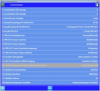 Anzeige der Grundeinstellungen für den Installateur<br />