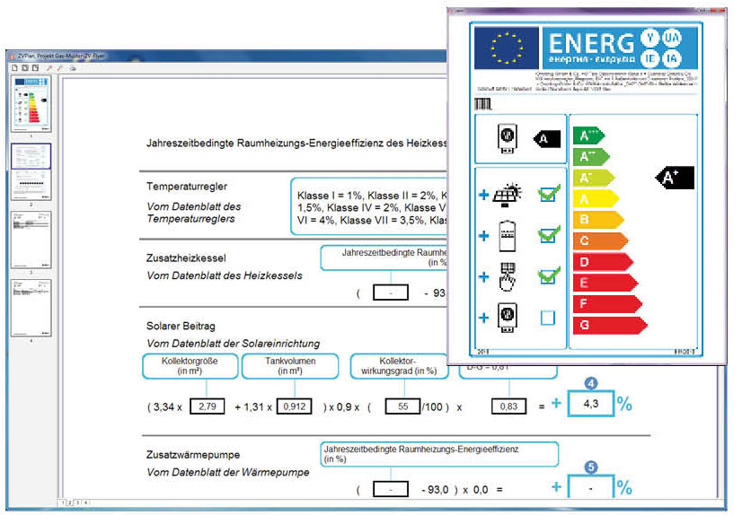 Mit ZVPLAN sind Sie schon heute ErP-Ready!