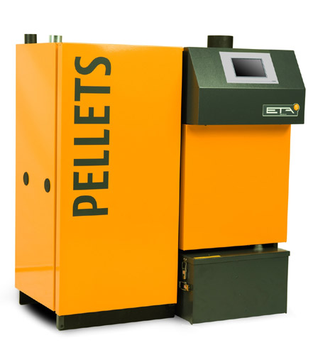 Pelletskessel ETA PE 10 10kW - der neue, "smarte" Kesseltyp...