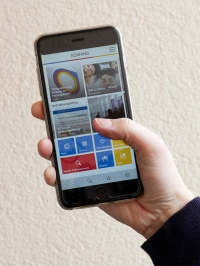 Schnelle Info: Damit der Innungsbetrieb News aus erster Hand erhält, setzt die SHK-Organisation verstärkt auf digitale Wege und erweitert die Leistungen der Eckring App. <br />Bild: ZVSHK