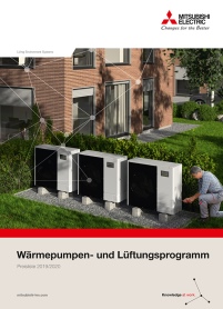Die neue Preisliste für das Wärmepumpen- und Lüftungsprogramm.......