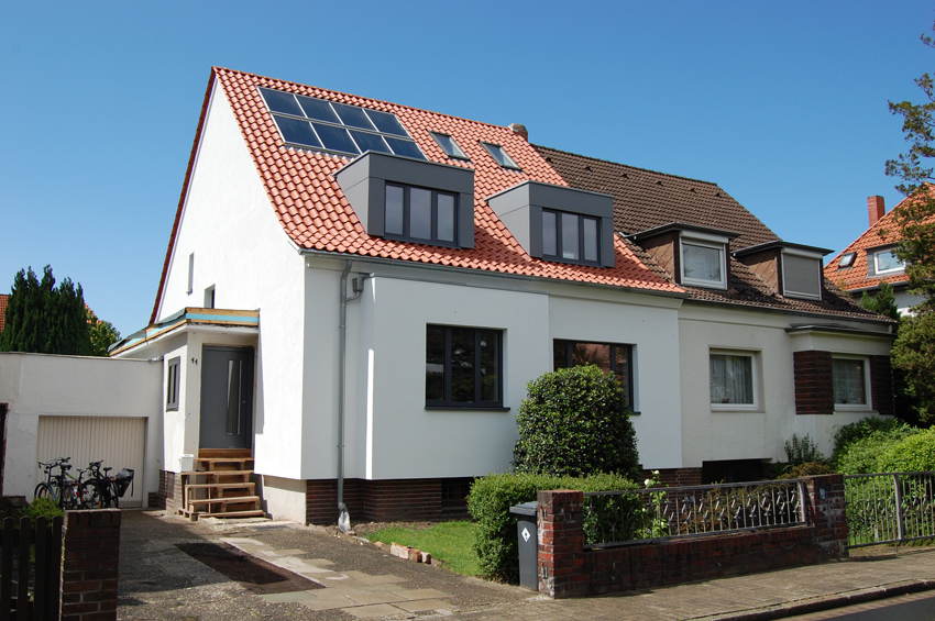 Modernisierter Altbau. Bild: proKlima - Der enercity-Fond...