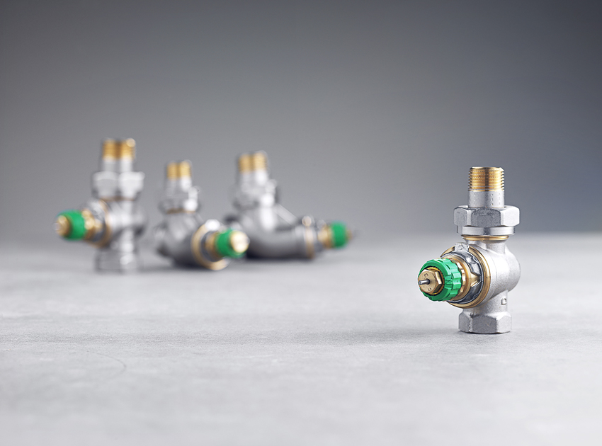 Dynamic Valve ist ein Thermostatventil mit integriertem...