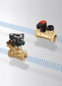 Die manuellen Strangventile der MSV-Reihe kommen in statischen Systemen mit konstantem Durchfluss zum Einsatz. Sie begrenzen den Durchfluss in verschiedenen Anlagenabschnitten in Heizungs-, Kühl- und Warmwassersystemen.