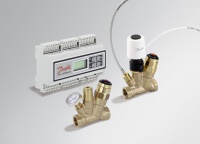 Der hydraulische Abgleich von Trinkwassersystemen gewährleistet die Einhaltung der neuen Trinkwasserverordnung hinsichtlich der Legionellenproblematik. Bestens geeignet sind Zirkulationsventile wie MTCV, die automatisch den Massenstrom für die eingestellte Temperatur regeln. Bilder: Danfoss