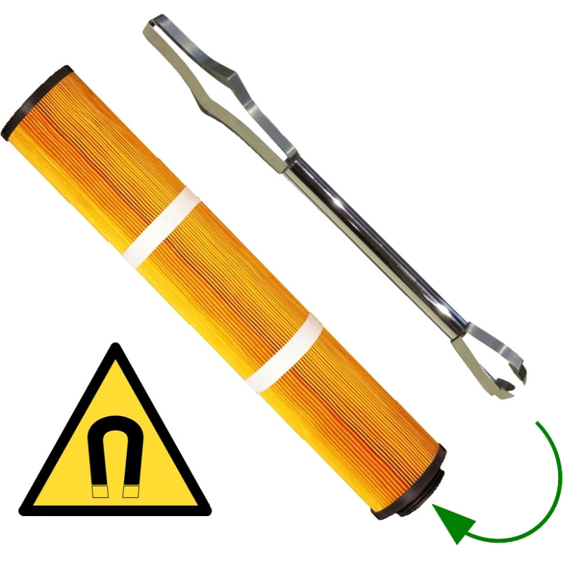Das neue FTK Filterelement und der Magnetfilterstab...