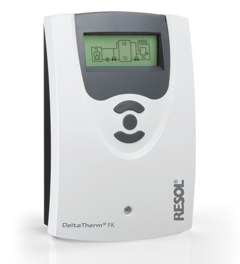 Der Festbrennstoffkesselregler DeltaTherm® FK wurde...