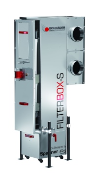 Filterbox-S in der 100kW Variante. Bild: Schräder Abgastechnologie.......