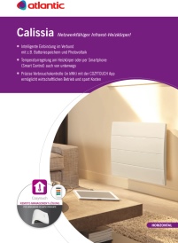 Calissia - der netzwerkfähige Infrarot-Heizkörper.