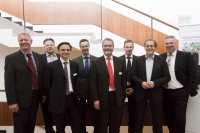 Das Referenten-Team des Forums Wärmewende 2016 in Nürnberg. <br />Bild: Danfoss
