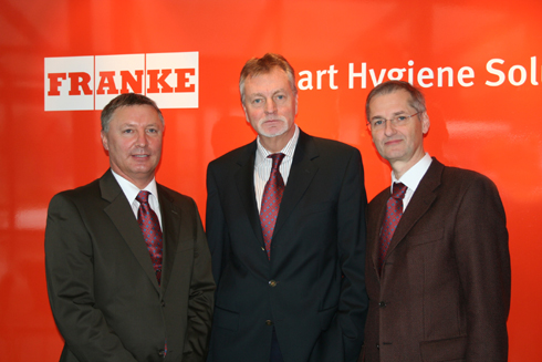 v.l.n.r.: Dieter Zimmer, neuer Leiter Vertrieb & Marketing,...