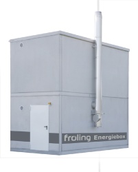 Leistungsstarke Containerlösung bis 500 kW: die Fröling.......