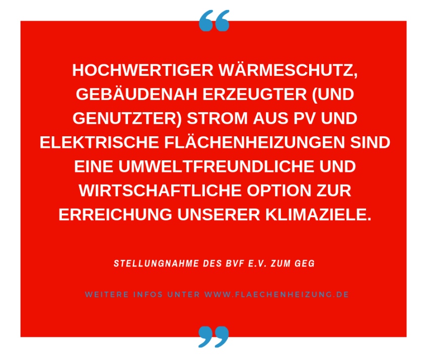 Der Bundesverband Flächenheizungen und Flächenkühlungen...