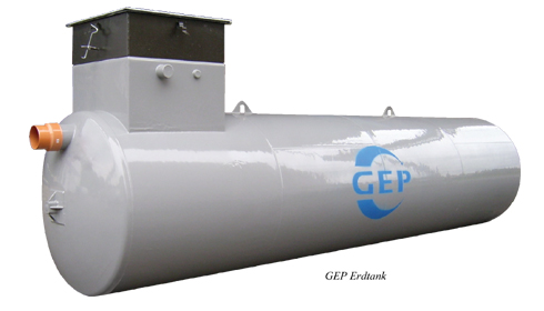 GEP Erdtank. Fotos: GEP