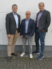 Geschäftsleitung: Frank Pantel, David Müller, Thorsten Schmidt.