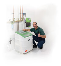 Der neue Weichwassermeister® GSX.Bild: Grünbeck