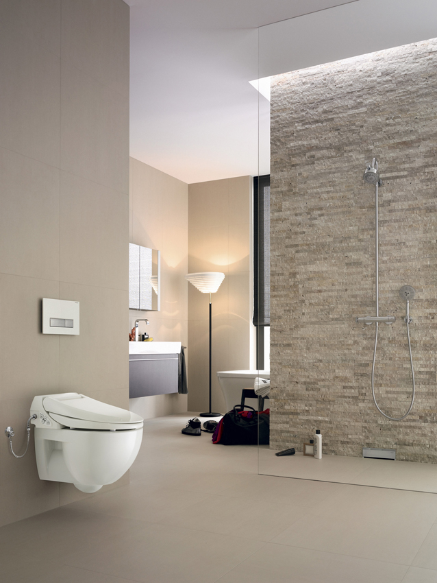 Neues Dusch-WC für Einsteiger: Geberit AquaClean Set...