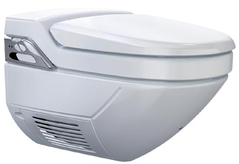 Für den Yachtbau bietet Geberit mit dem Dusch-WC AquaClean...